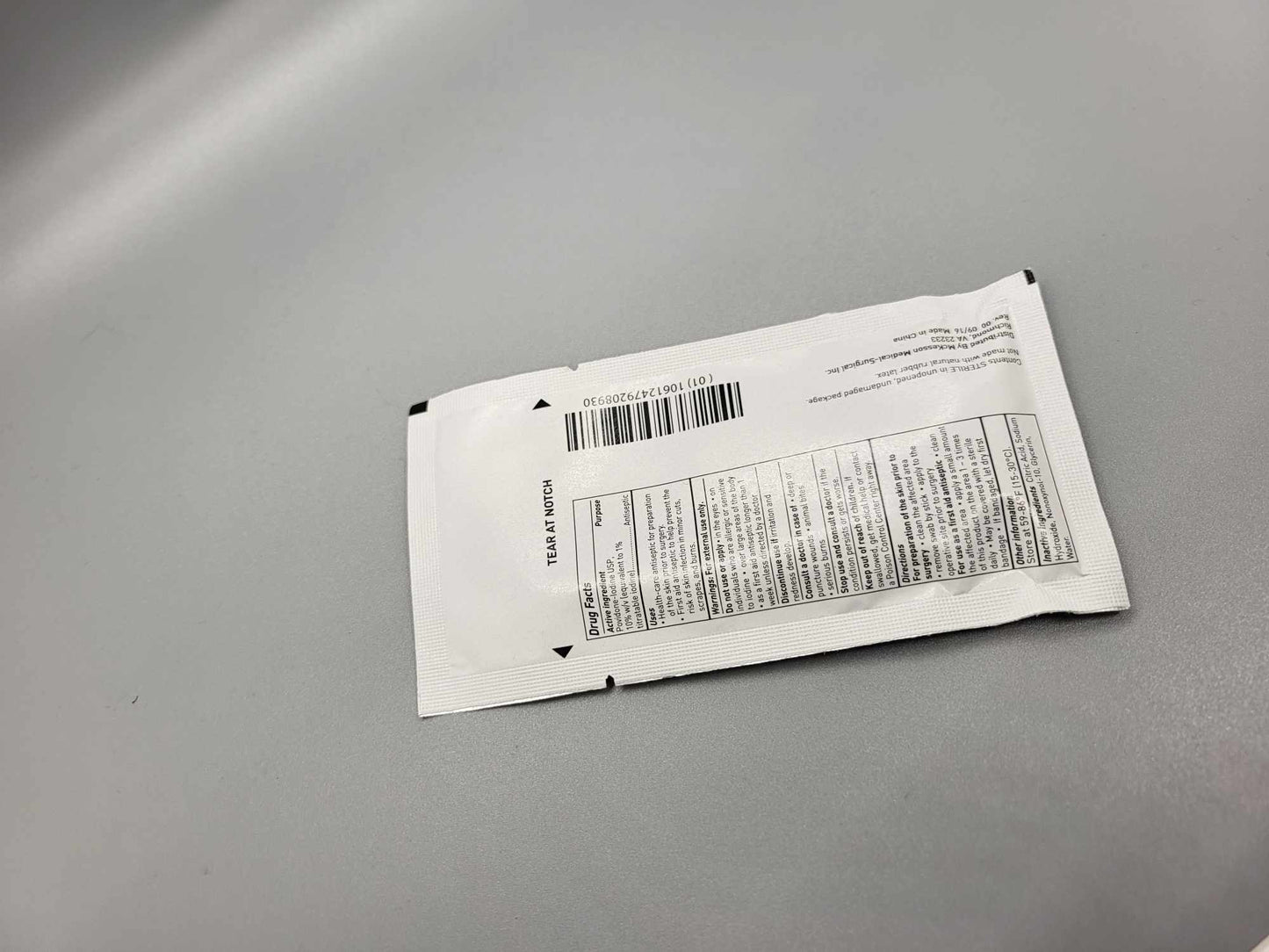 Providone-Iodine, USP Swabsticks (3's)
