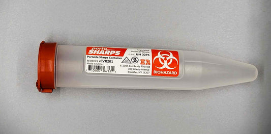 Sharps Dart, Portable Sharps Container