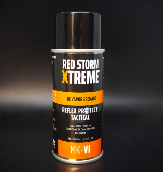 RED STORM XTREME OC VAPOR GRENADE - REFLEX PROTECT TACTICAL