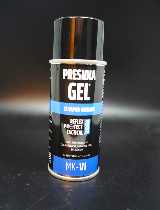 MK-IV CS VAPOR GRENADE - PRESIDEA GEL - REFLEX PROTECT TACTICAL